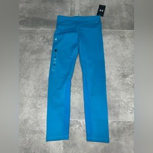 Under armor, blue workout pants, size small